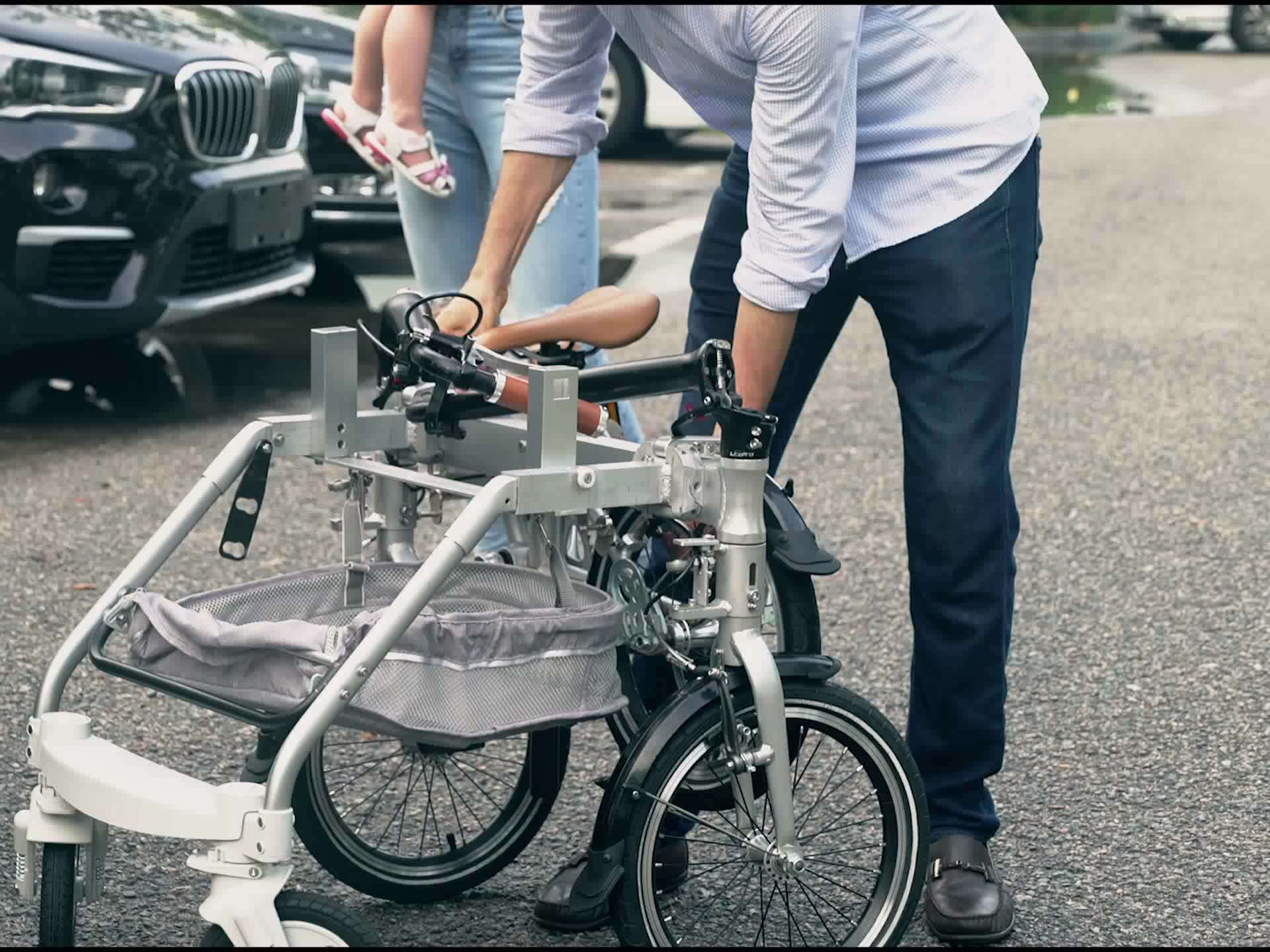 New Design 2018 Hot Sale Motherbaby Trolley Stroller Bicycle/parent