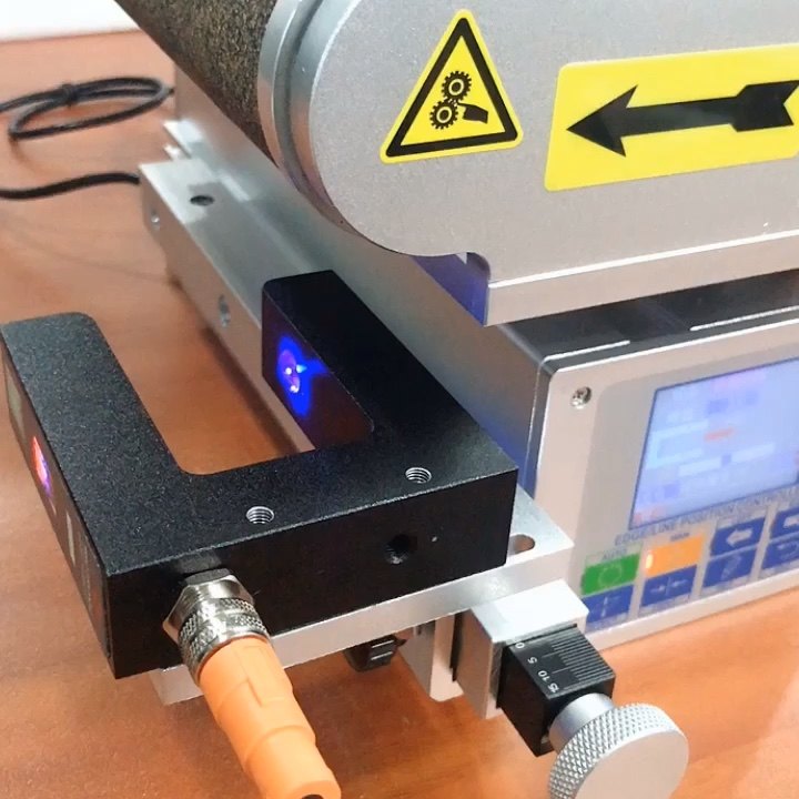 Edge Position Control  Guide System With Photoelectric Sensor For