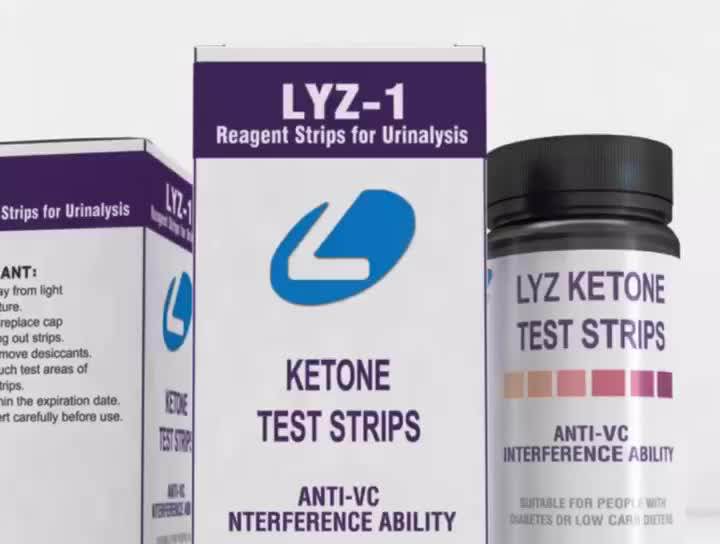 Lyz Ketone Reagent Strips Keto Test Kit Buy Urine Test Strips,Ketone Test Strips,Ketone Test