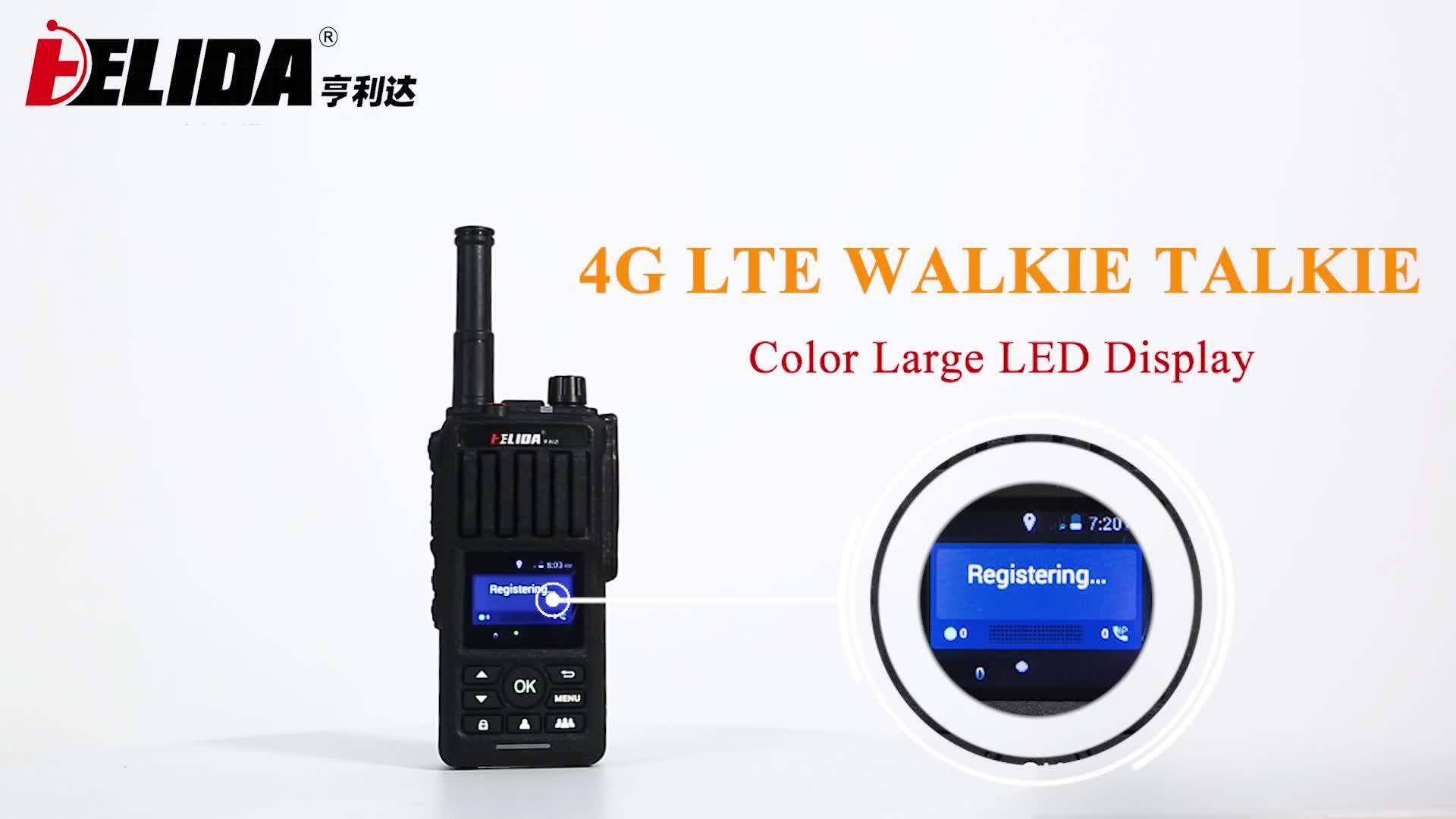 Walkie Talkie 100 Km Range Cd990 Ham Radio Lte 4g Wifi Walkie Talkie