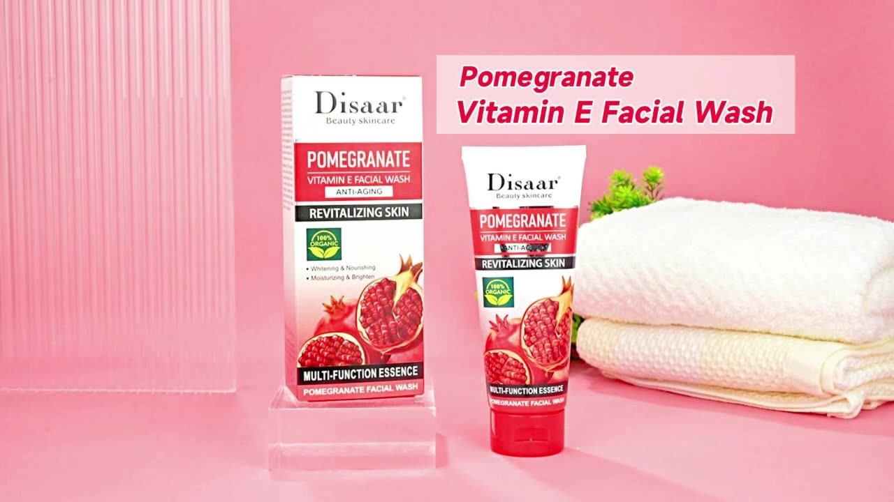 Disaar Organic Pomegranate Chinese Deep Clean And Clear Face Wash