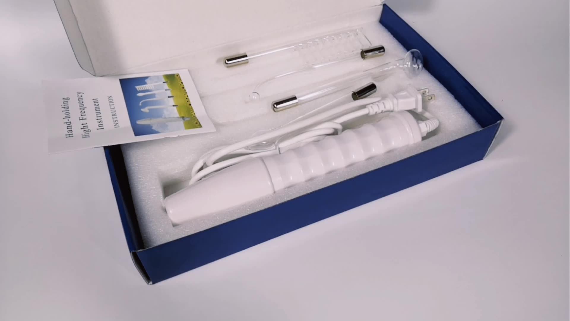 D'arsonval Apparatus High Frequency Electrode Glass Tube Electro