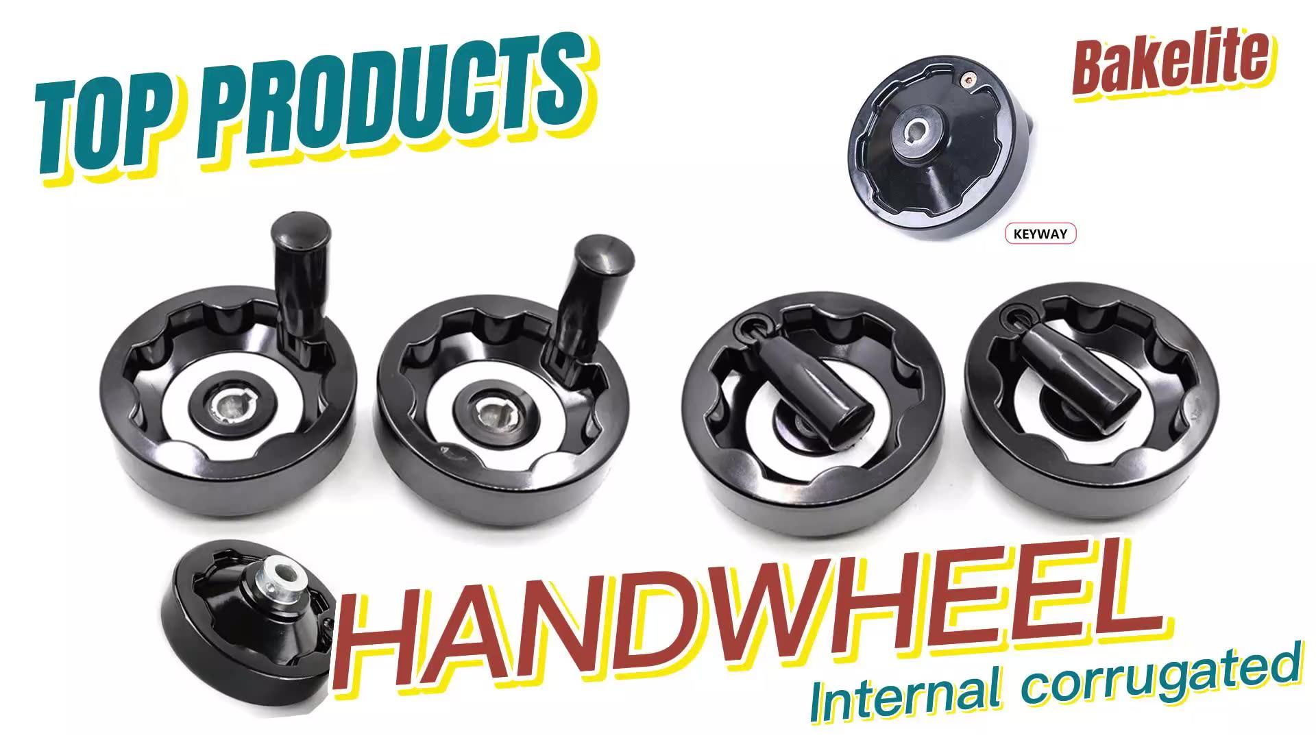 High Quality Inner Corrugated Lathe Machine Handwheels Spoked Handwheel