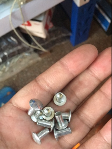 Iron flat round head half hollow rivet m5*6 8 10 12 14:16 18 20 22 25 30 35 40