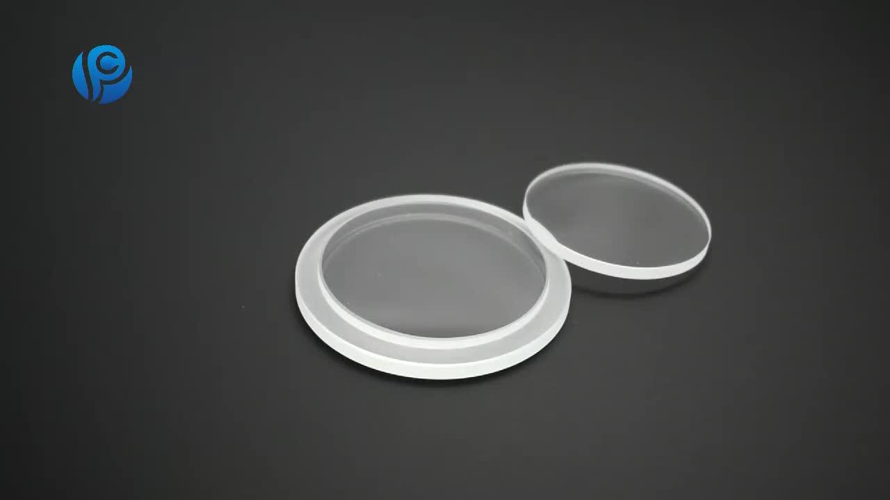 High Pressure Thick Round Borosilicate Glass Disc For Telescope Mirror