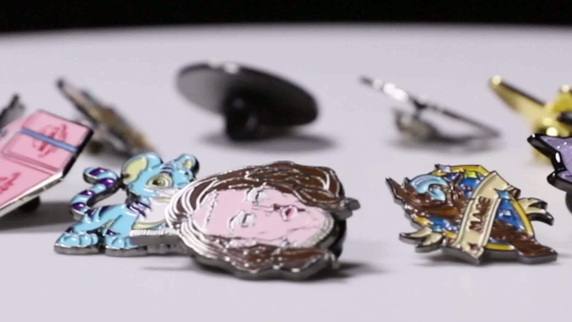 Backing Card Lapel Pin Custom Make Hard Enamel Pin With Backing Card