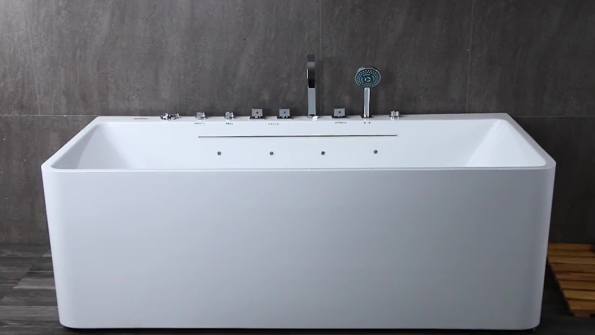 Luxury Steam Bath Room Shower And Jacuzi Indoor 2 Person Spa Bathtubs