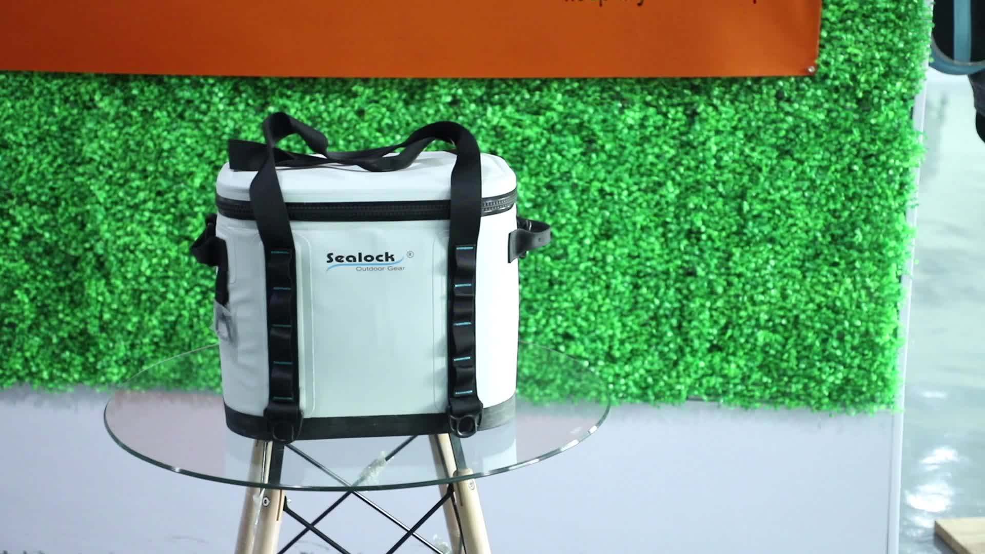 2020packing Leather Extra Large Beach Tote Insulated Cooler Lunch Bag