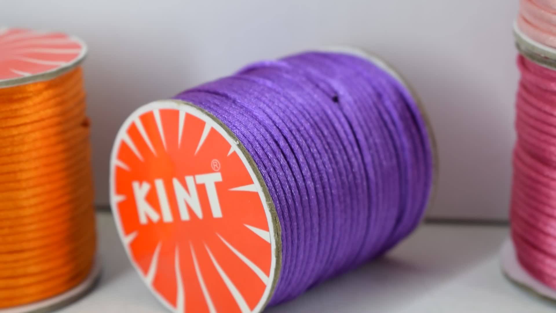 5th 50g Korean Silk Thread Nylon Thread For Woven Chinese Knot And