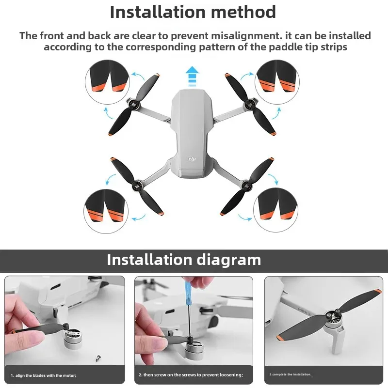 Подходящие для пропеллеров DJI Royal MINI 2/4K Royal MINI SE Patsses 4726F крыло аксессуары