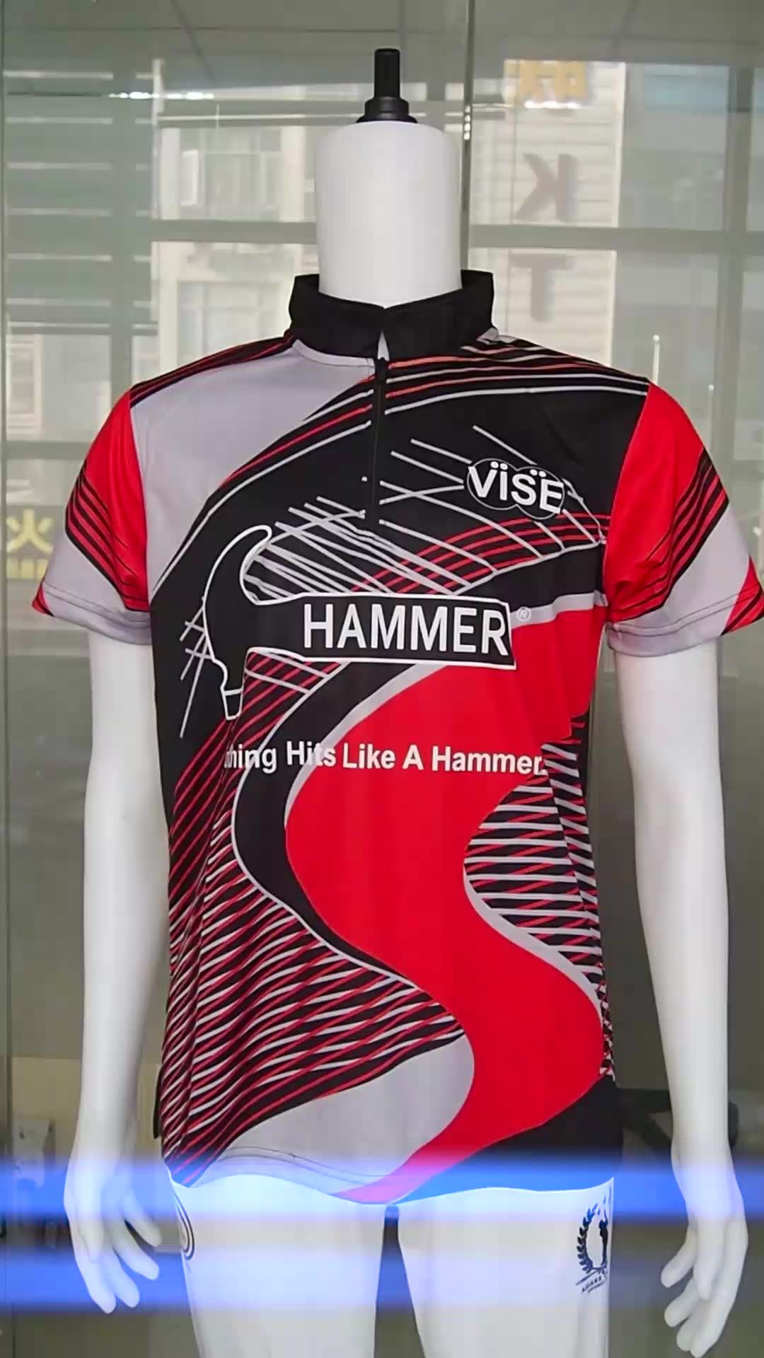 Wholesale Hot Sale Custom Sublimated Bowling Jersey Cheap Team Bowling Shirts Buy Youth Snakes