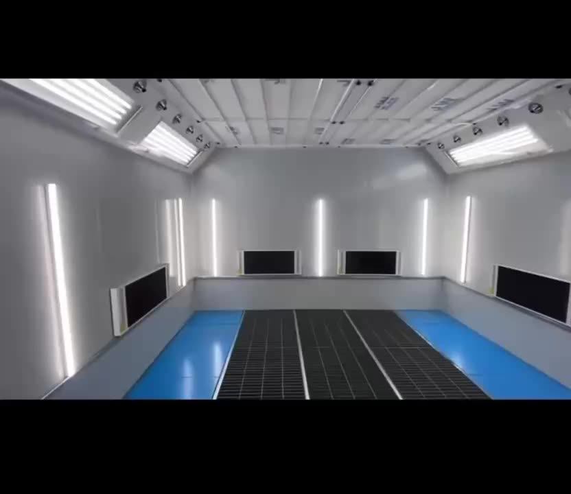30 Feet Length Spray Booth 9mx4.6m Electric/diesel Heating Car Spray