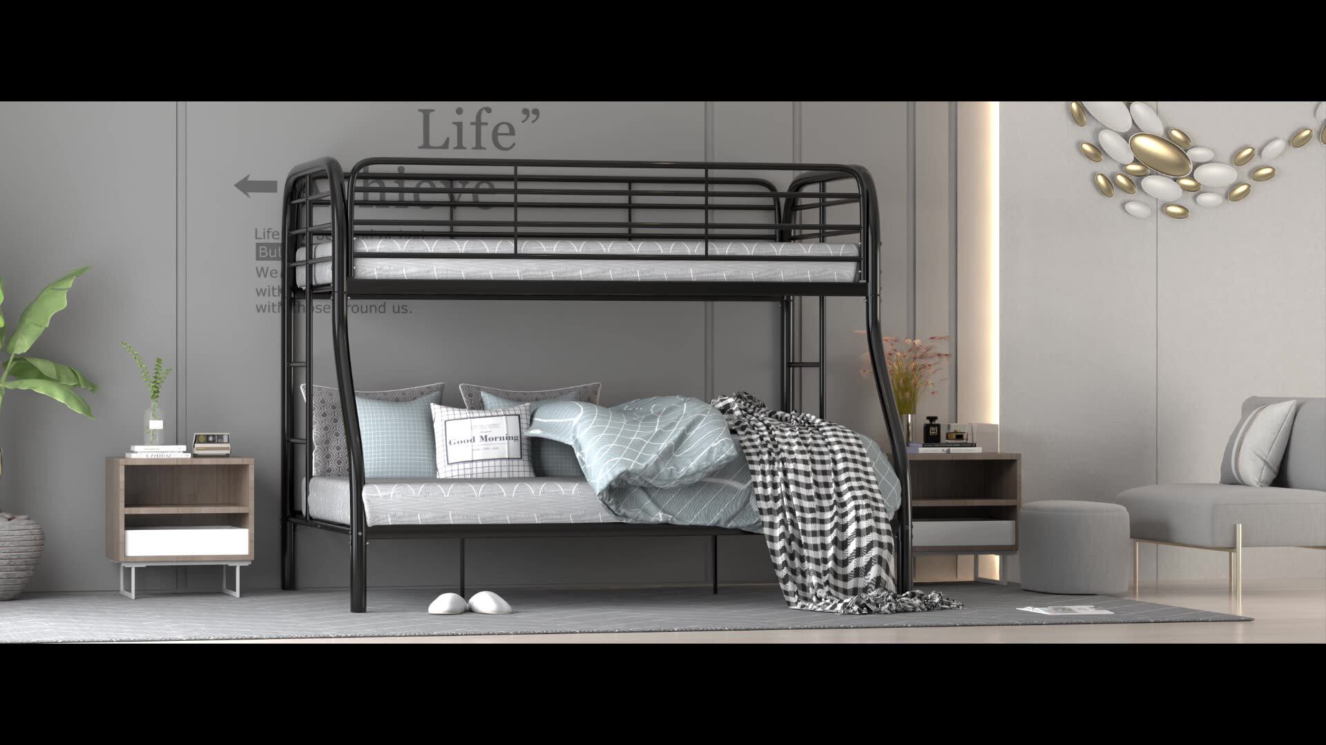 Cheap Strong Loft Bed Metal Full Size Bunk Beds Metal Bed Frame For Adults Buy Metal Bunk Beds