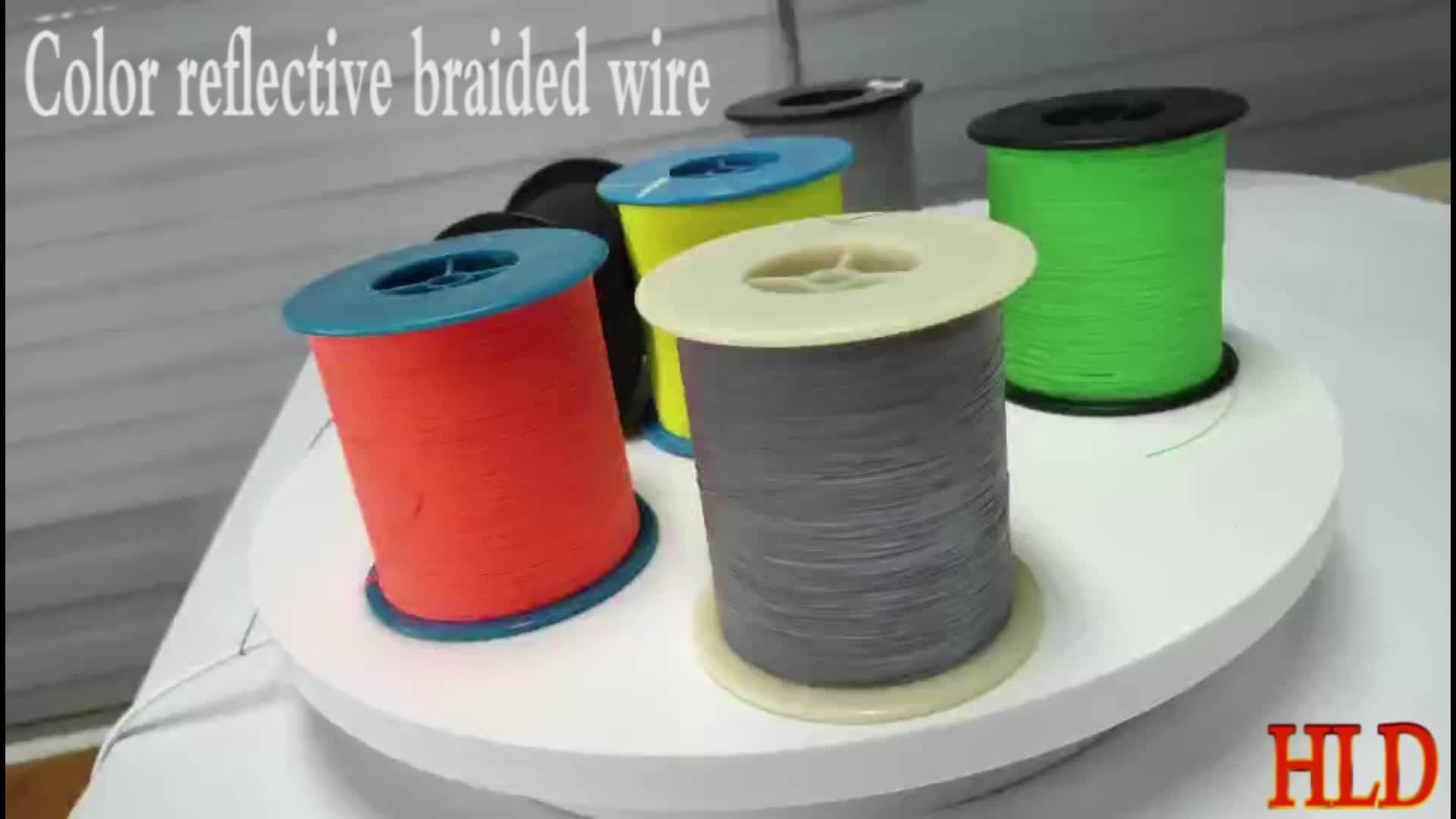 High Visibility Rainbow Reflective Sewing Thread. Used For Weaving And