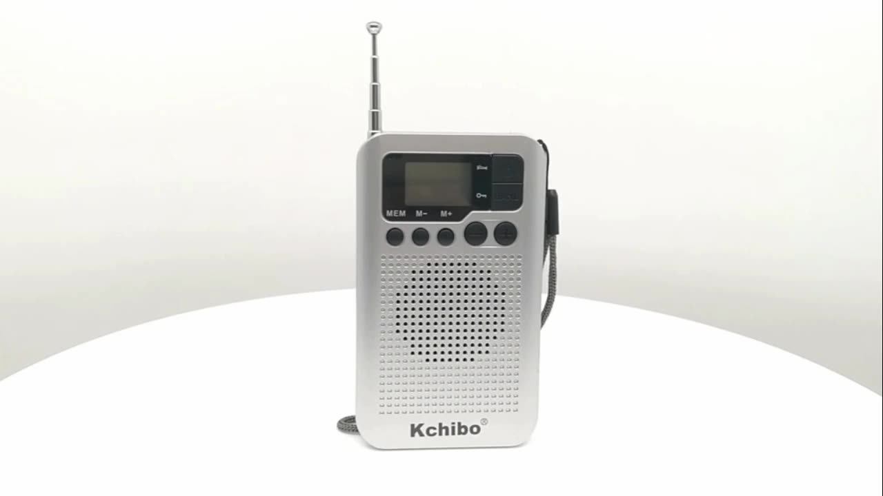 Kchibo High Quality Portable Radio,Am Fm Pocket Radio,Mini Am Fm Stereo