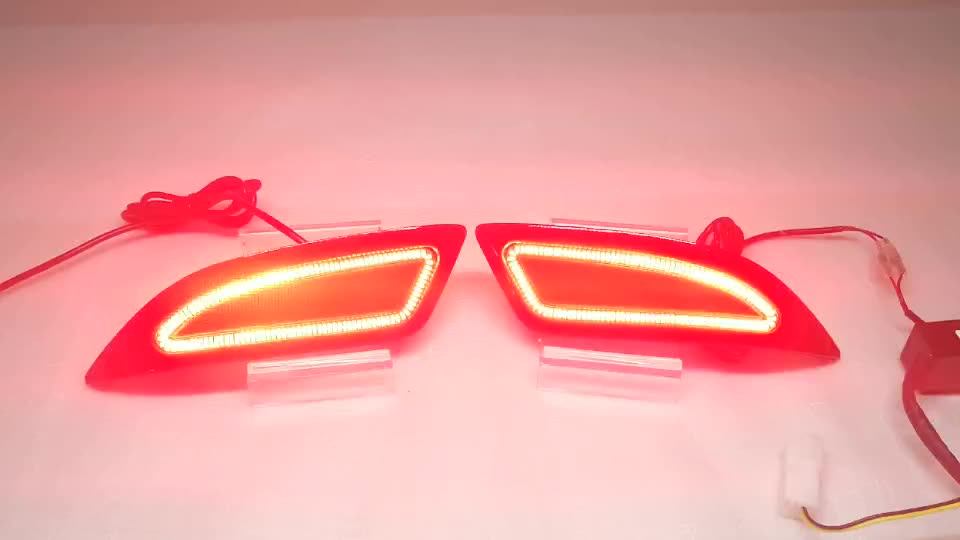 Hgd For Toyota Camry 2015 2016 Led Car Drl Rear Bump Light Turn Signal