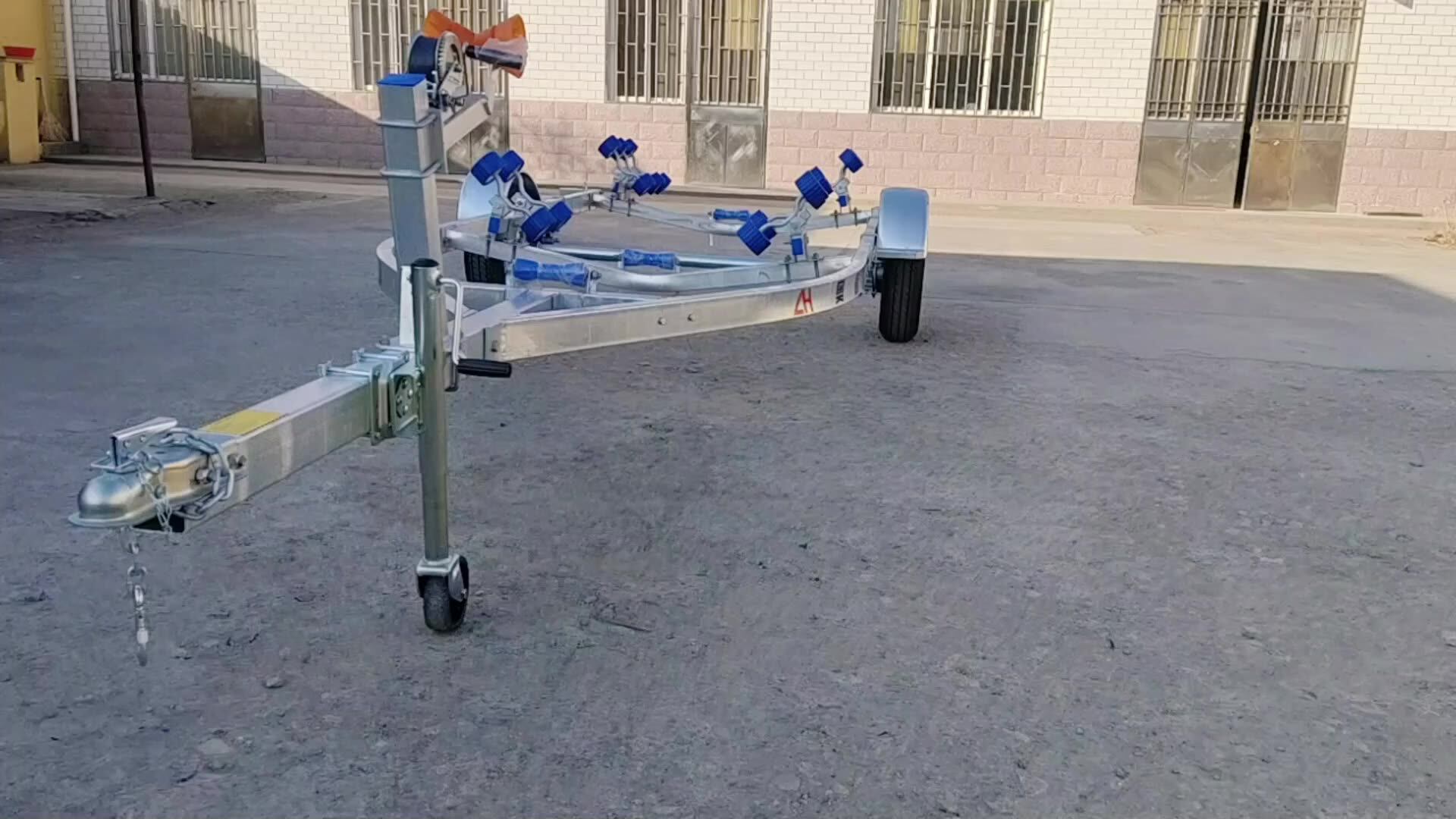 Boat Trailer Bottom Support Bracket With Keel Rollers Buy Trailer