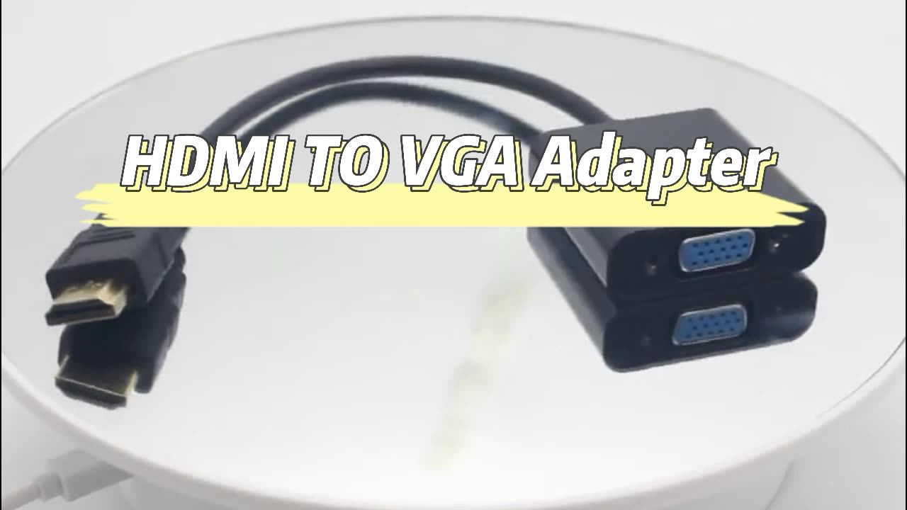Tesmartadaptador Hdmi Vga 1080p,Convertidor Hdmi Macho A Vga Hembra