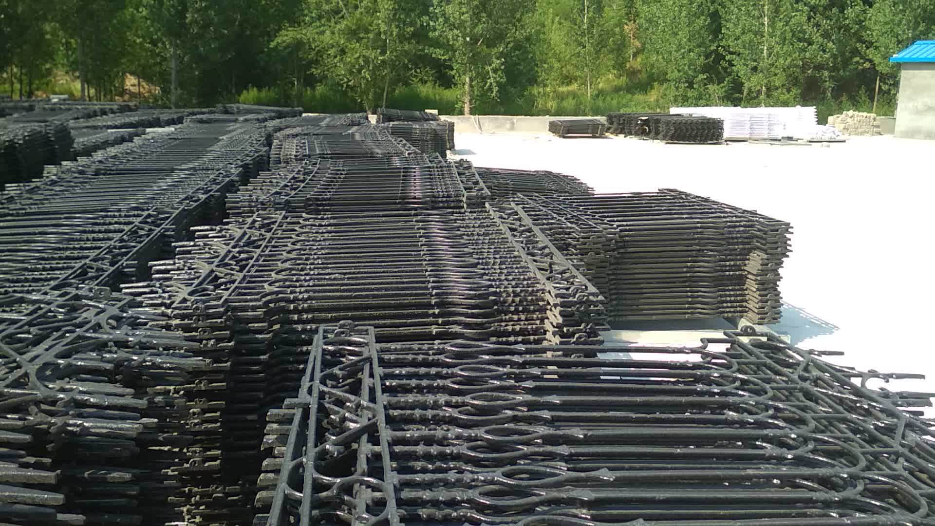 Decorative Metal Panels Wrought Removable Garden Fence Buy Fence Post