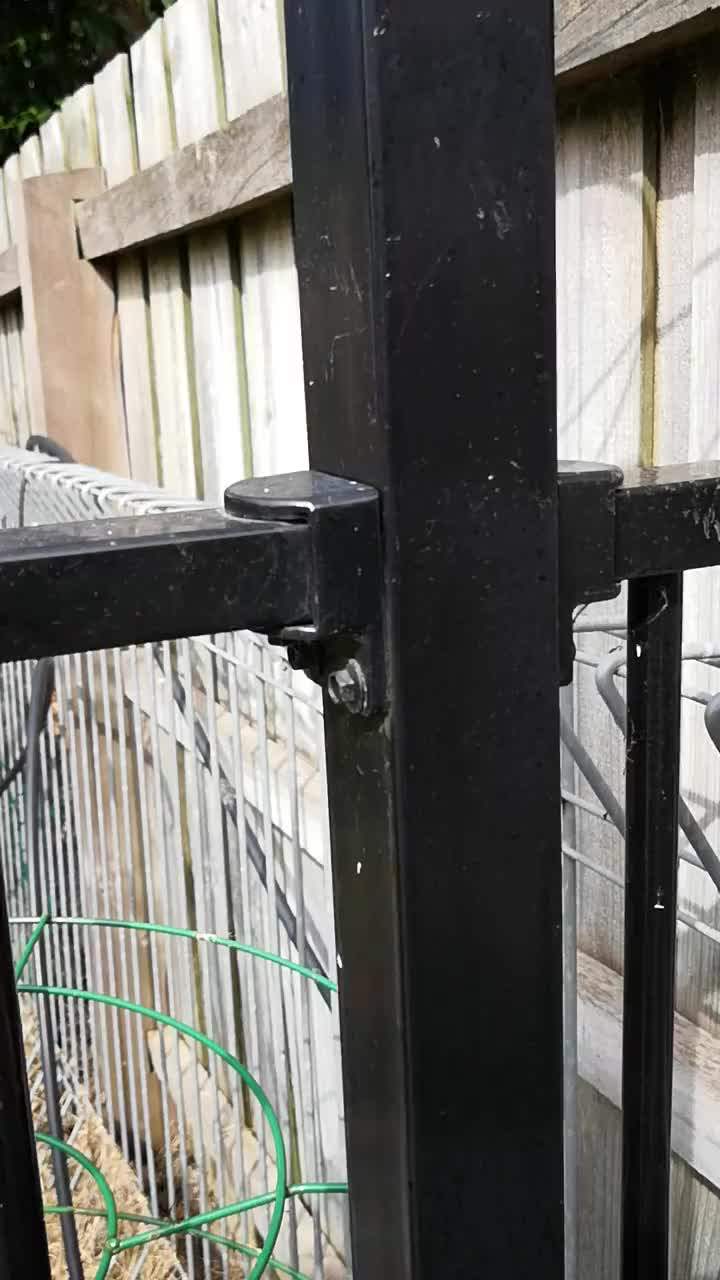 25x50 Aluminum Fence Rail Bracket Buy Fence Bracket,Fence Mounting