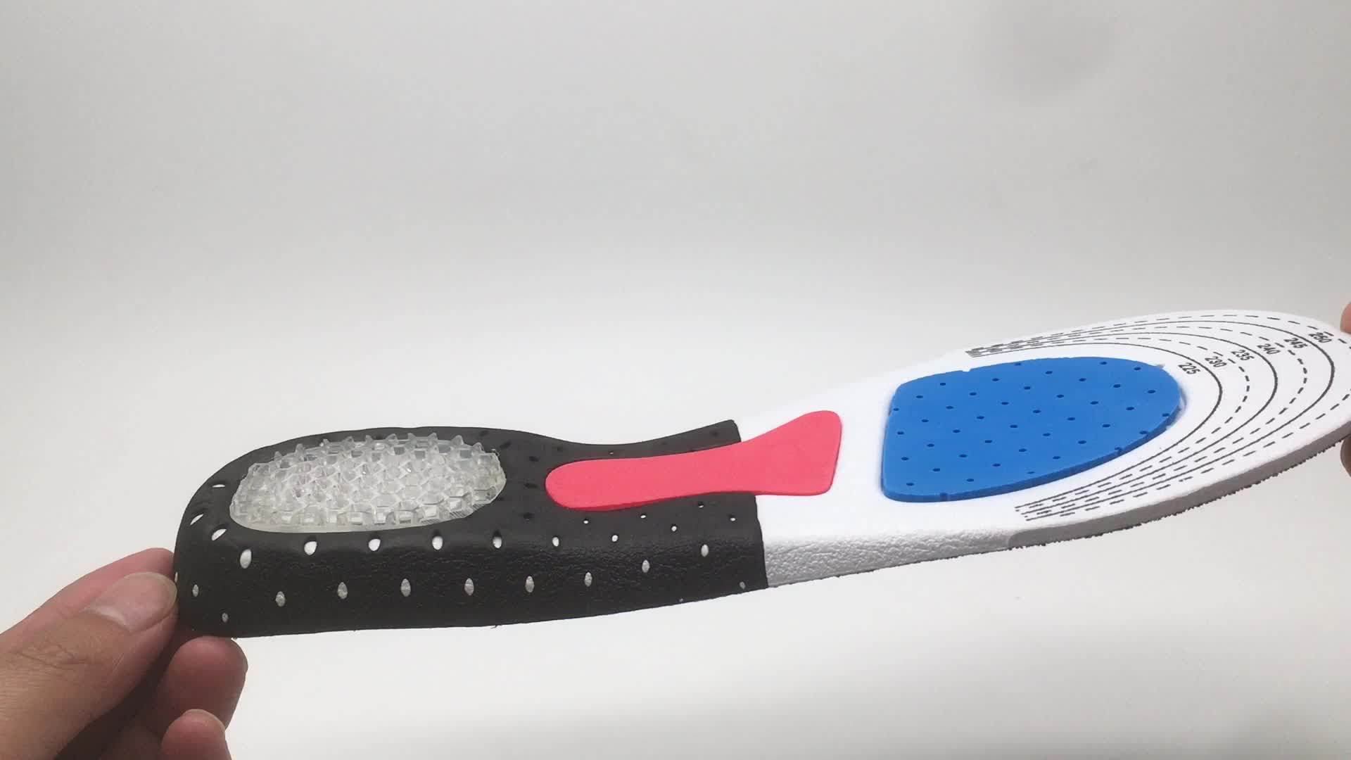 Silicone Orthotic Insoles Eva Shockabsorbing Arch Support And