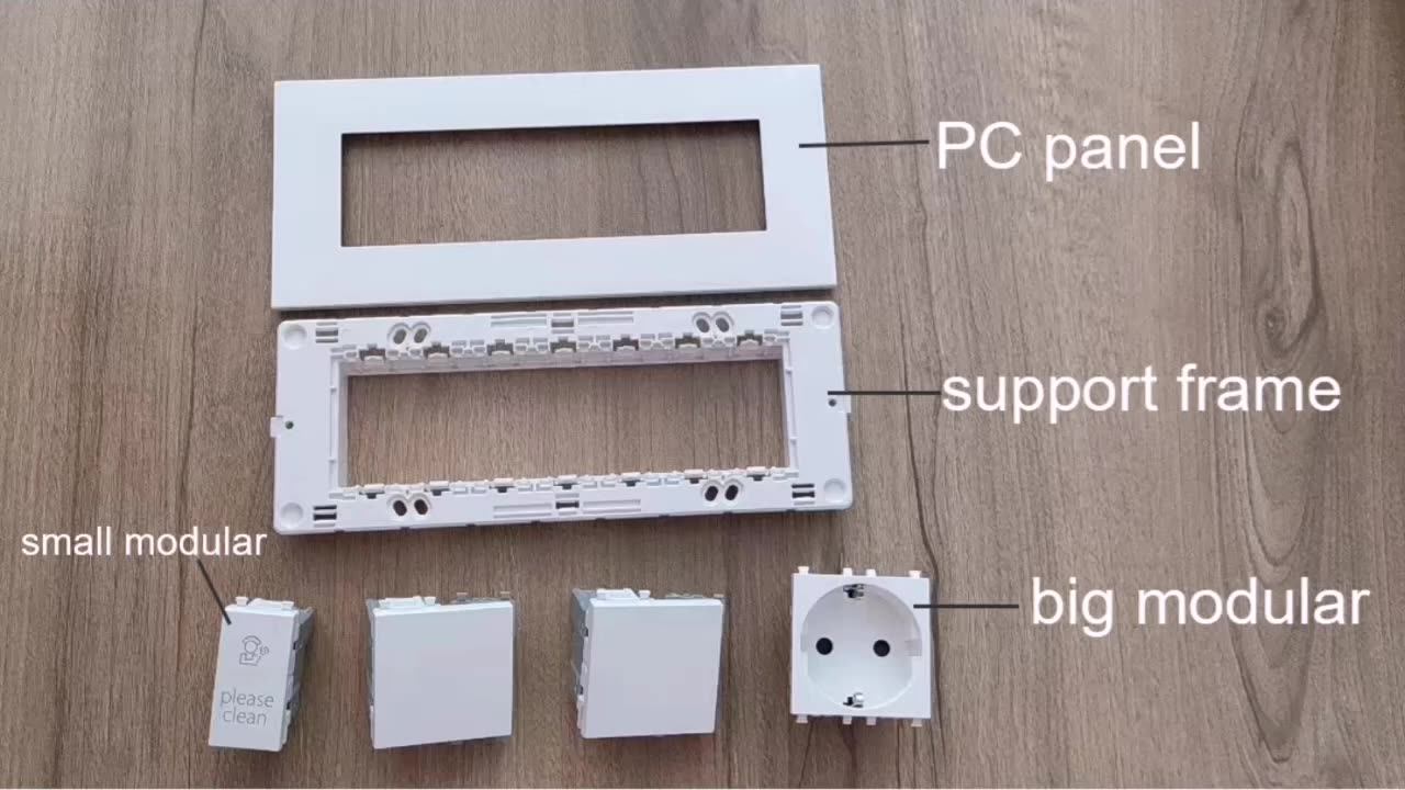 Italian Style Eu Standard Italy Wall Socket Wall Mounted Flush Mounted