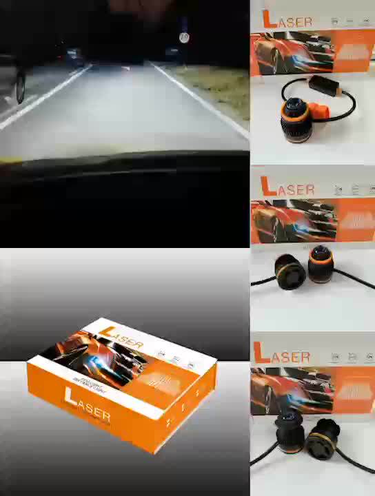Led H7 H8 H9 H11 Laser Spot Light Hb3 Hb4 Car Headlights Motorcycle Spotlight Off Road Car Fog