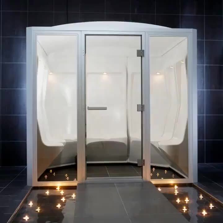 Factory Prices 6 People Acrylic Material Outdoor Sauna Steam Room For