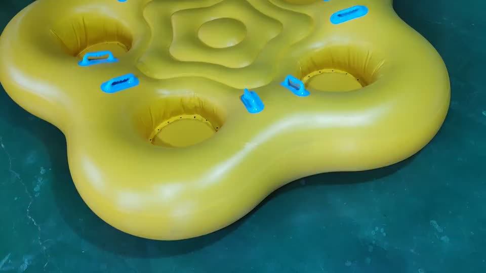 Customize Water Theme Park Five Person Family Tube Raft - Buy Family ...