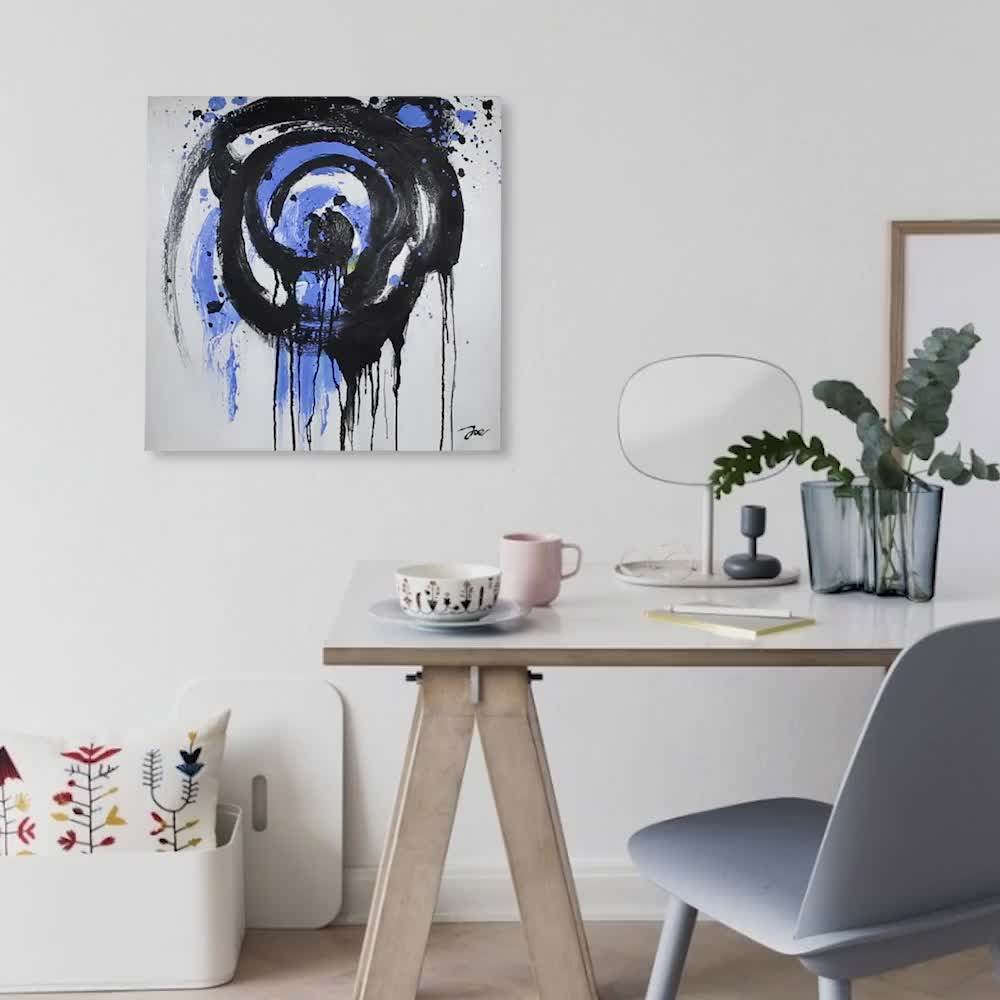 Unique Abstract Custom Hand Painted Canvas Wall Art Design Buy Hand