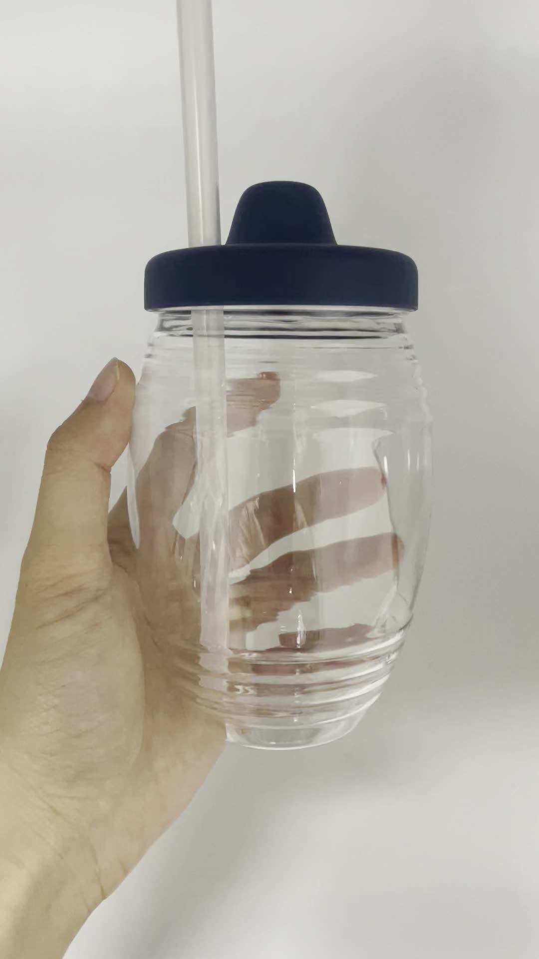 16oz Traditional Mexican Mini Vitrolero Barrel Shaped Cups With