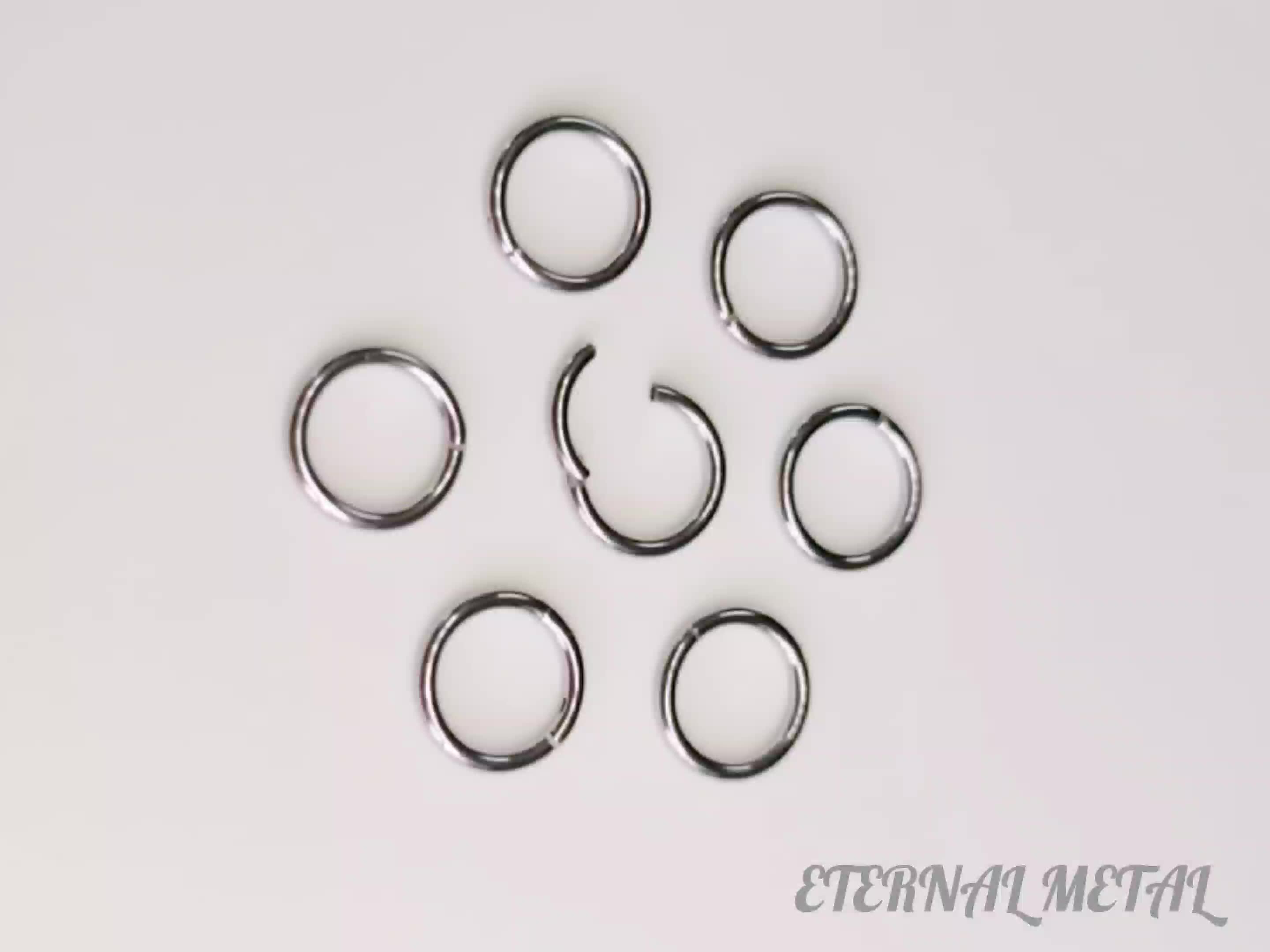 Eternal Metal 20g 0.8mm Astm F136 Titanium Hinged Segment Hoop Ring