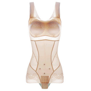 正品美人颜计3.0塑身衣新奢美版产后收腹束身连体塑形胸垫美体衣