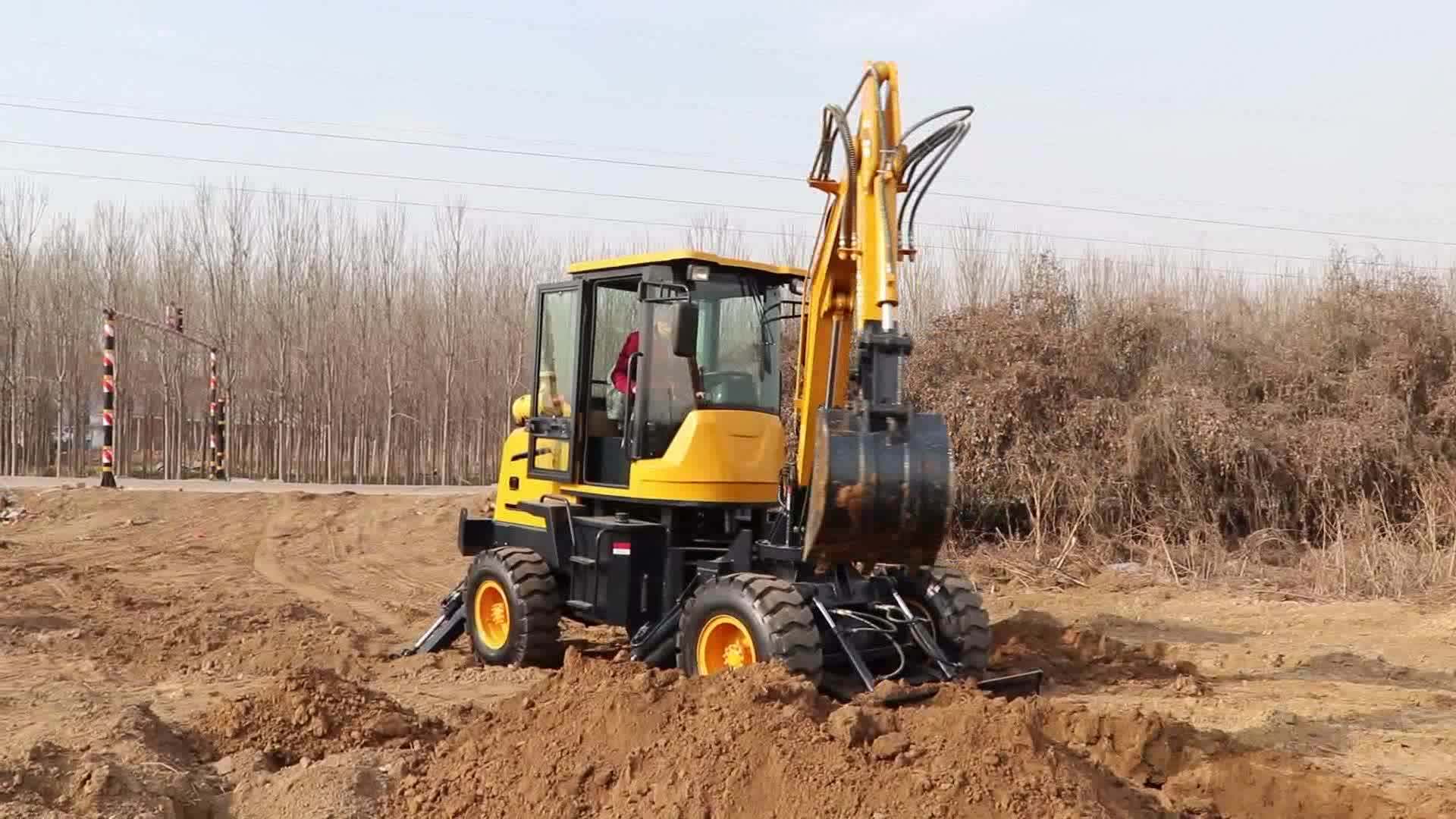 3.5 Ton Fuel Savings Hydraulic Power Wheels Excavators Buy Power