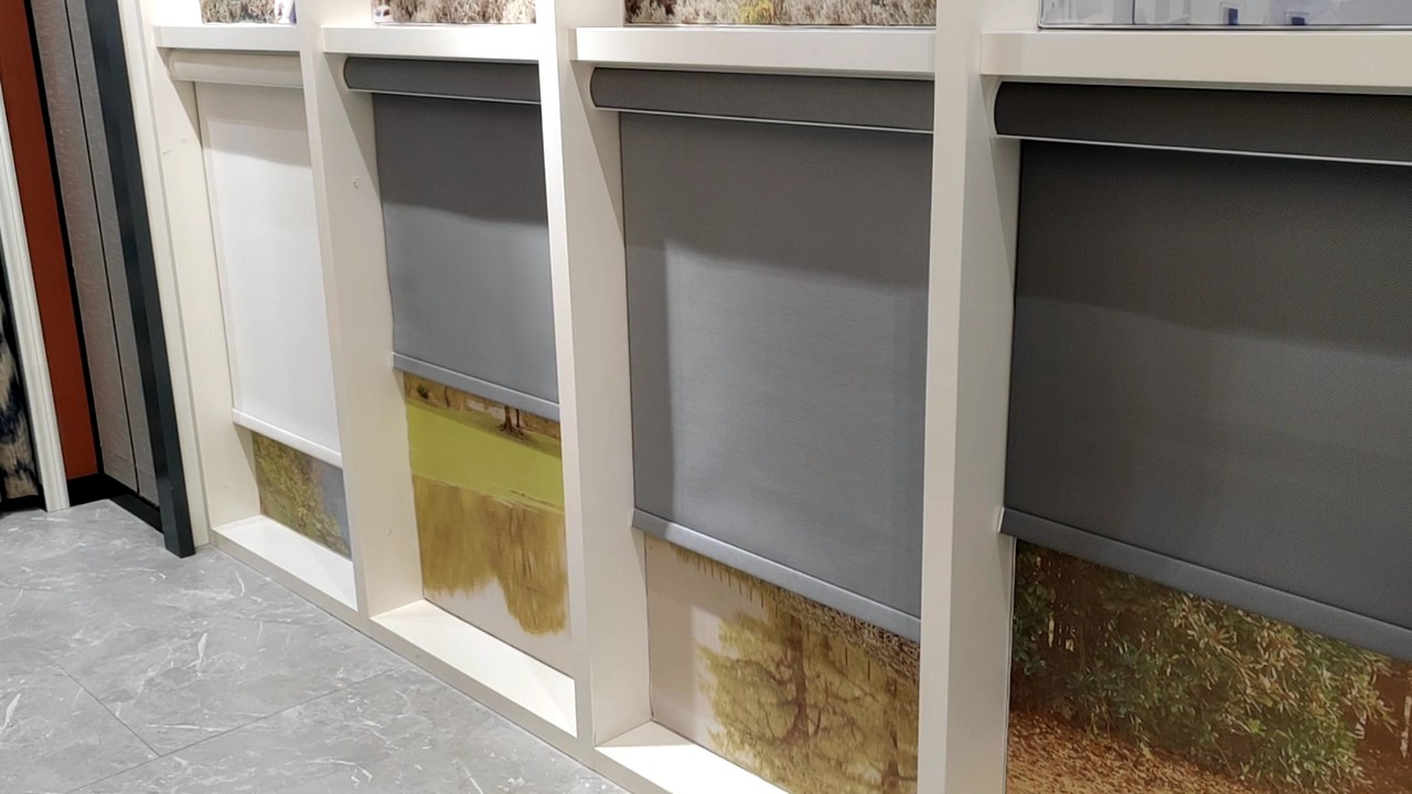 Indoor Window Roller Blinds High Quality Blackout Polyester Fabric