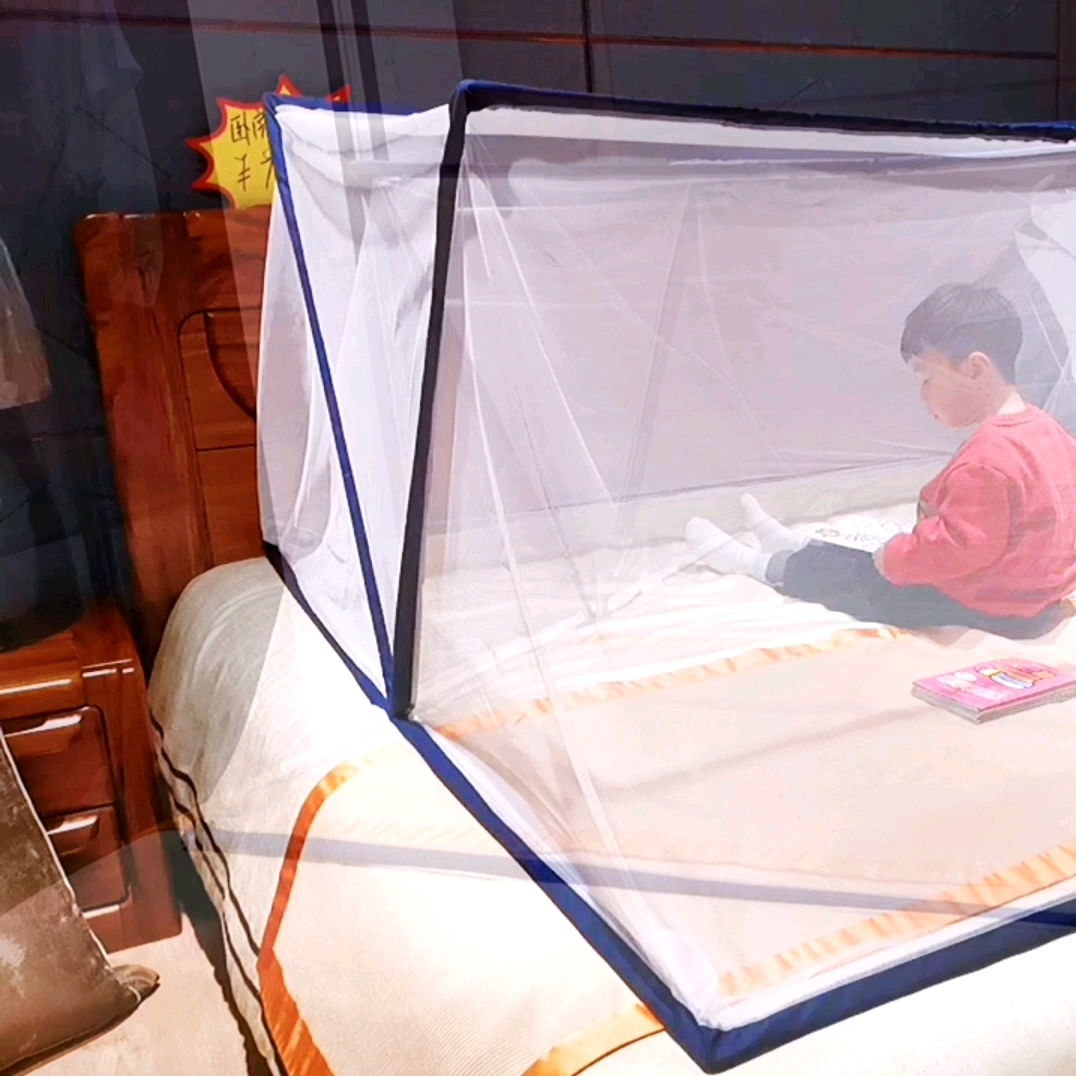 Factory Direct Supply Mosquito Net Installation Free Foldable Portable