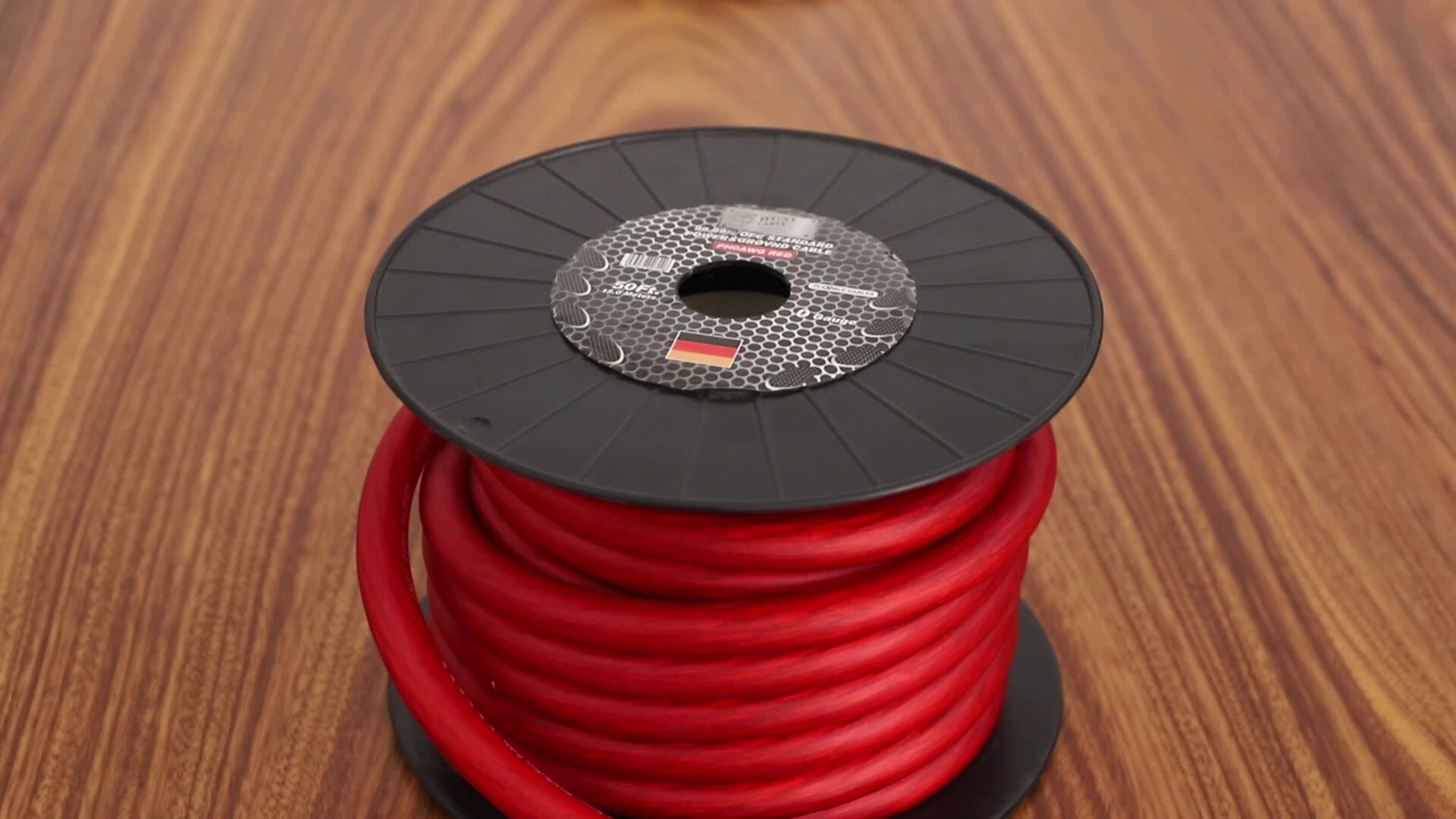 Huxi cable Solid /frost /clear Jacket Tinned Copper /ofc /cca