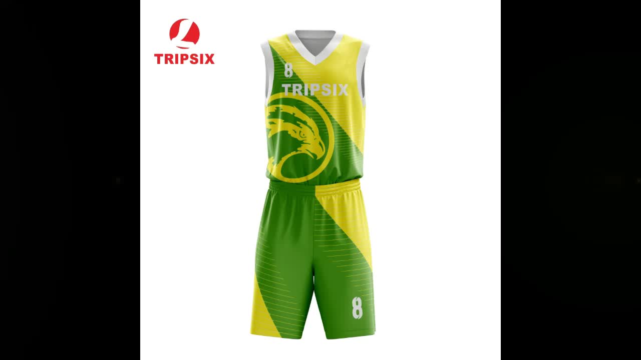 basketball jersey design color green