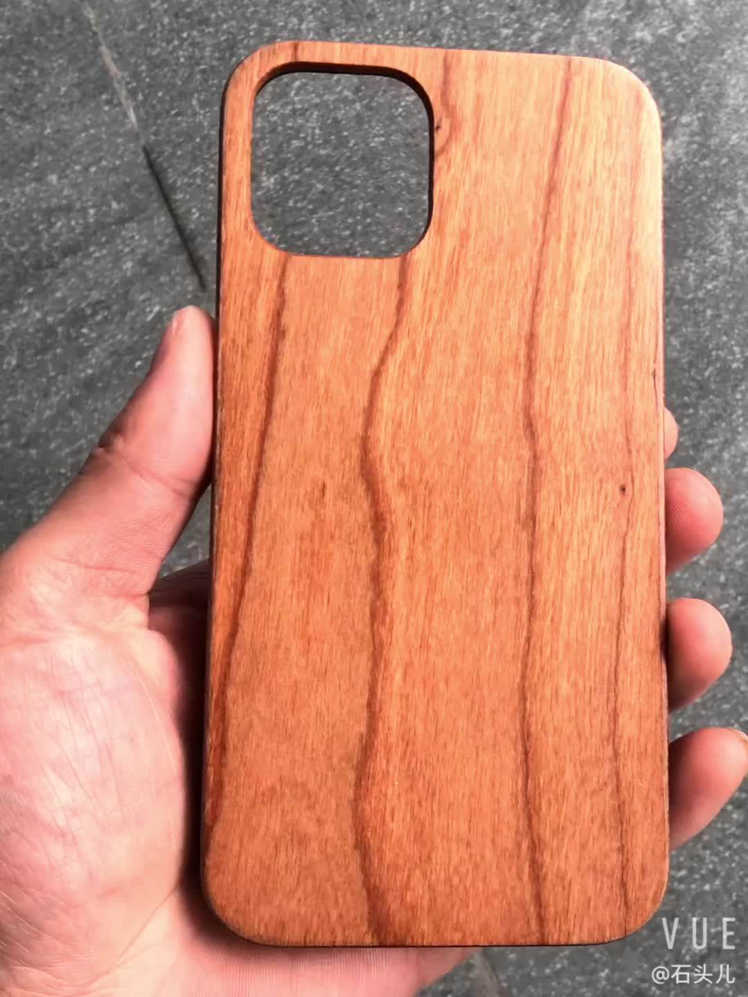 Real Solid Wooden Phone Case Cherry Wood Phone Case For Iphone Buy