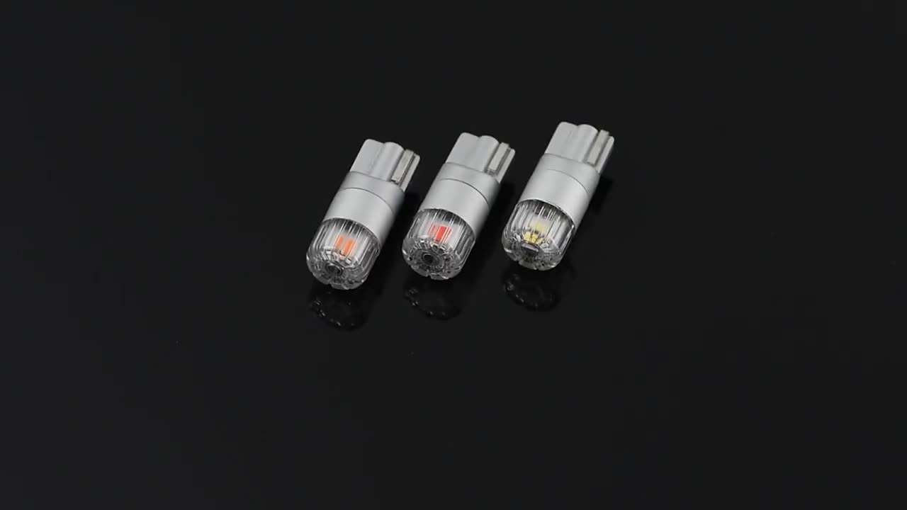2x T10 W5W Canbus LED-Glühbirnen – 12V, Flüsterleise, Weiß, Für Kfz-Innenraum & Kennzeichen
