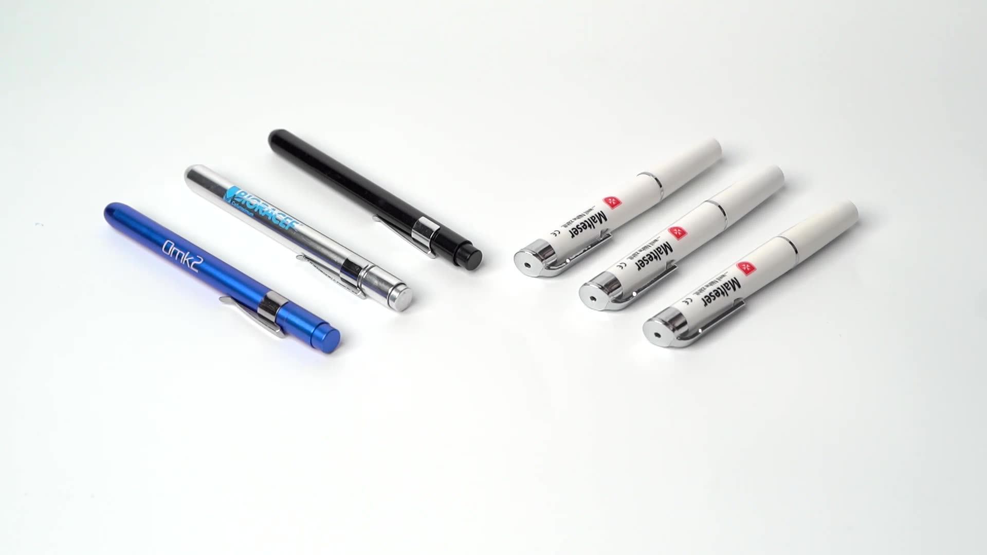 Wholesale Medical Mini Metal Nurse Diagnostic Led Custom Engraved Pen