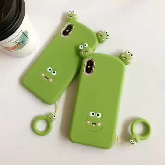 SUPREME x Kermit the frog smartphone cover compatible with iPhone 11 Pro Max - 6.5, in white SUP Frog Case perceptible 3D-Motif 
