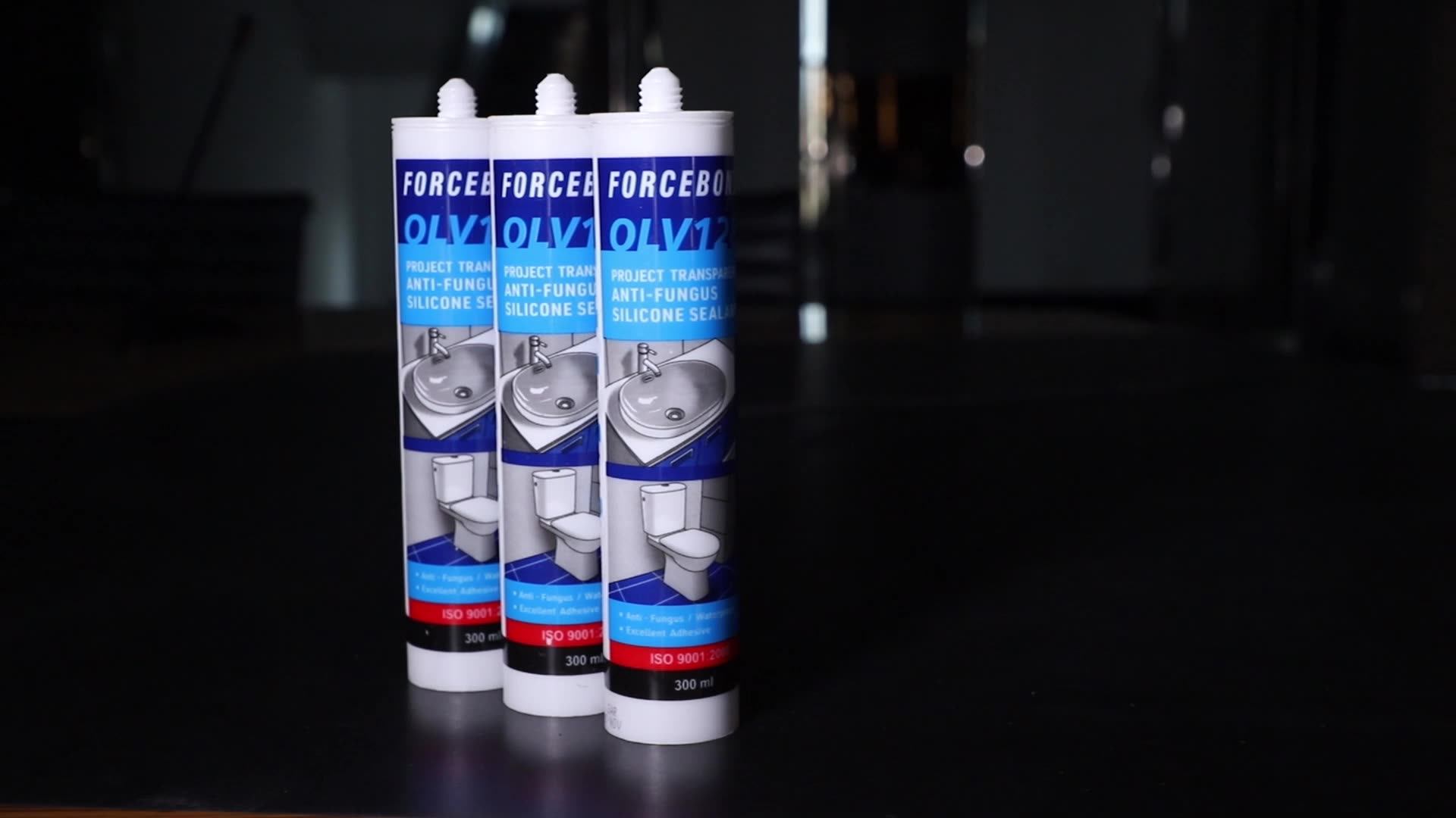 Wholesale Olv128 Neutral 500g Siliconized Acrylic Sealant Grey Silicone