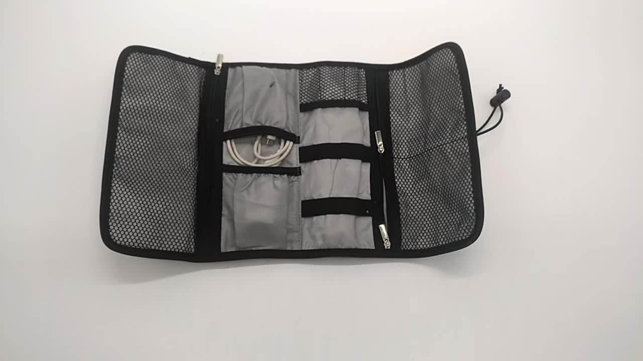 Pu Electronics Travel Cable Storage Case Cable Cord Organizer Bag Buy