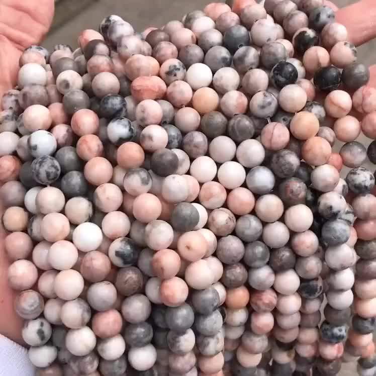 Pink Zebra Jasper Wholesale Constantly High Quality Natural Gemstone