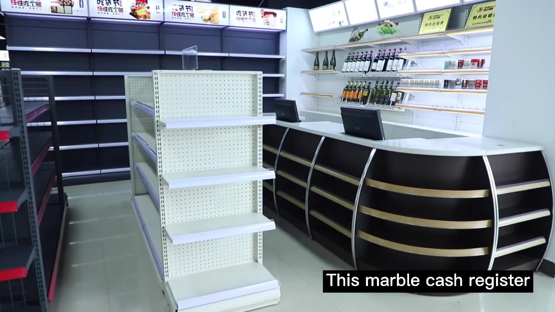 Supermarket Cash Counter Store Design Supermarket Cash Register Wood