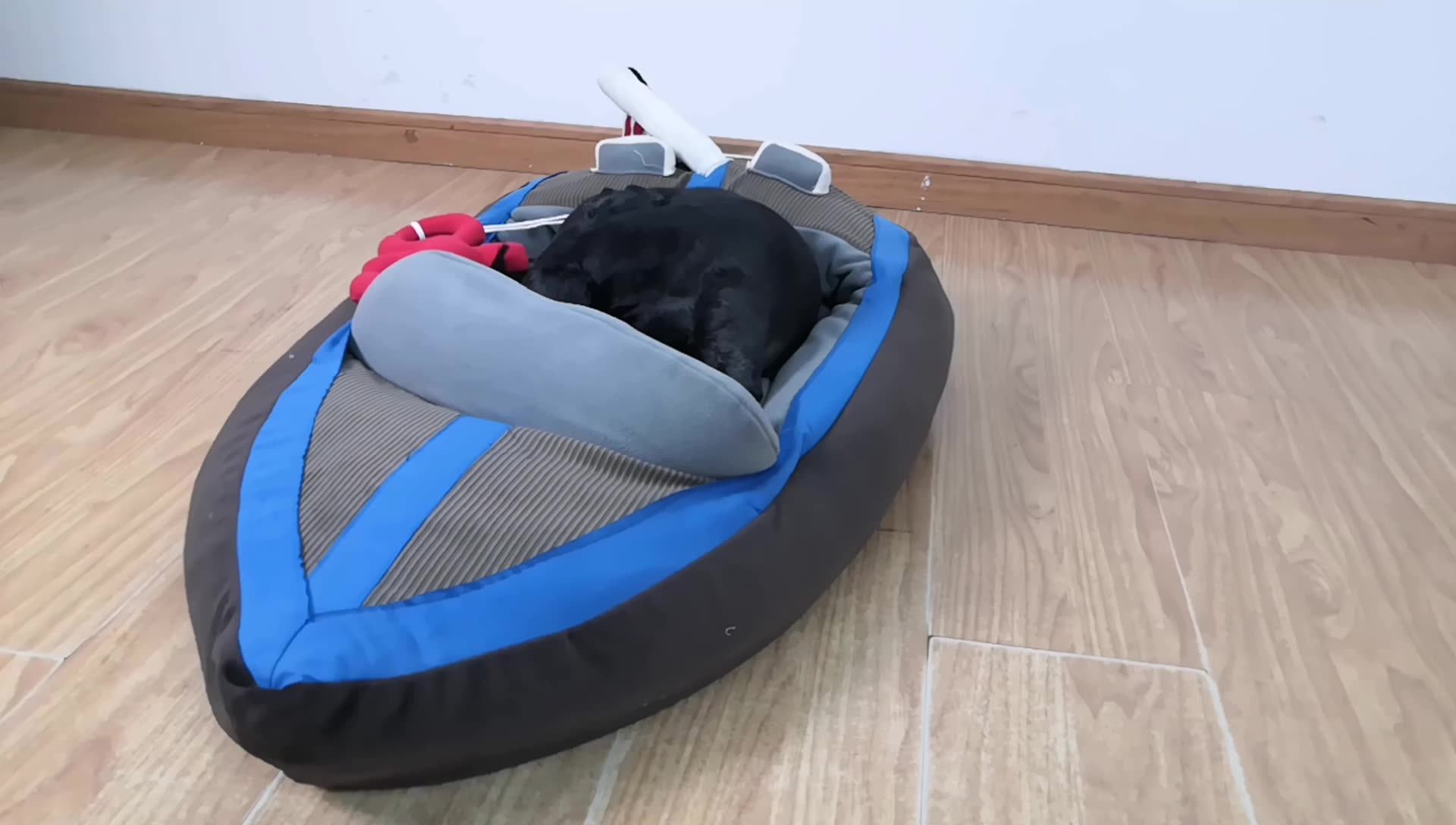 High Quality Stuffed Plush Pet Boat Shaped Dog Bed Buy Dropship Pet