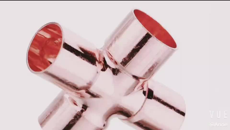 High Pressure Equal Cross 4 Way Weld Coupling Copper Pipe Fitting Buy