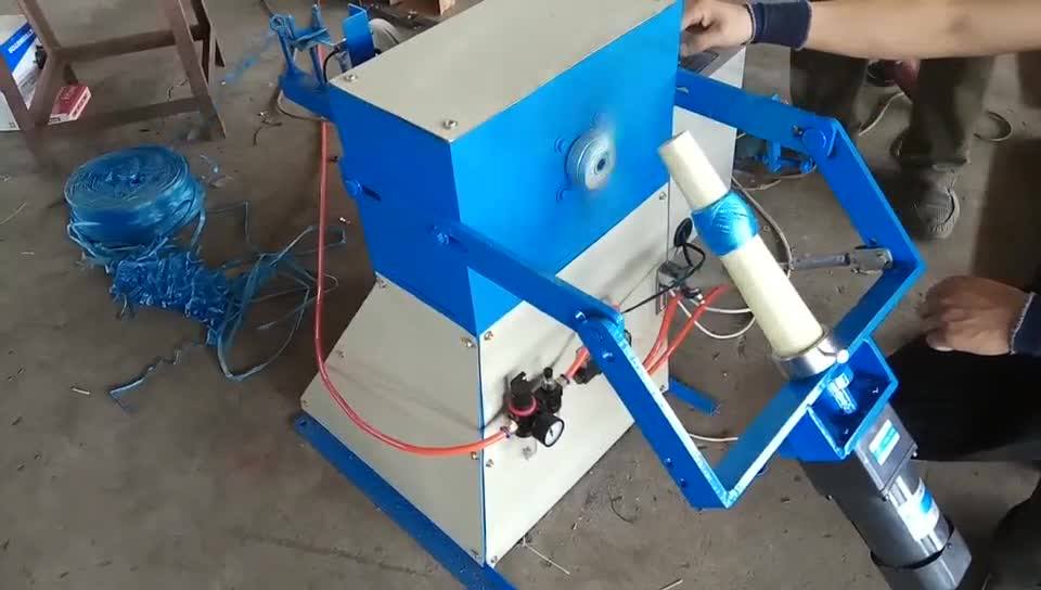 Pp Split Film Yarn Twine Balling Machine Automatic Twine Ball Winding Machine With Meter Counter