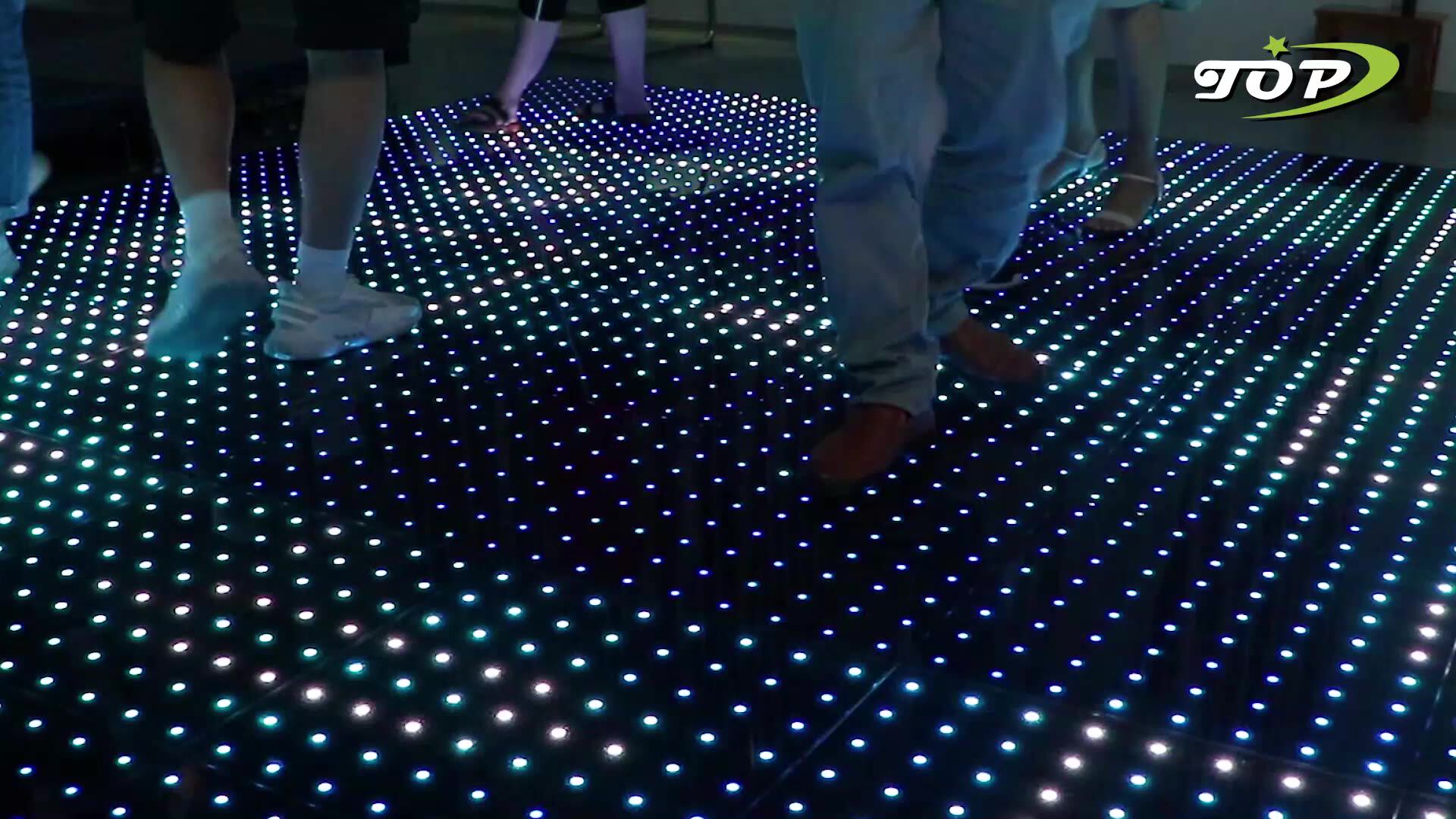 Portable Intercative Stage Wedding Lighting Rgb Only To Produce Led